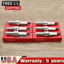 6PCS OEM 12290-R9P-A01 Spark Plugs Fits 95350 NGK HONDA MDX TLX RLX DILZKR7B11G