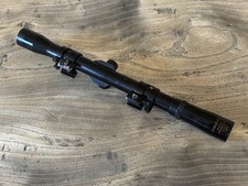 VINTAGE NIKKO STIRLING MOUNTIE 4X20 AIR GUN RIFLE TELESCOPIC SCOPE SIGHT