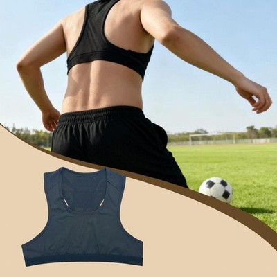 Trainingsweste mit Tasche, atmungsaktive Workout-Fußballweste