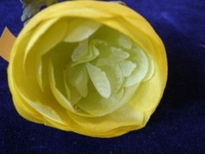 Vintage Millinery Flower Hat ComplxCenter NP3 Yellow