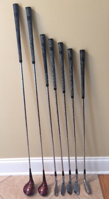 Wilson Crest Mickey Wright Vintage Set - 1 & 3 Wood And 3,5,7,9