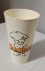 VINTAGE KEWPEE HAMBURGERS RESTAURANT COCA COLA PLASTIC CUP