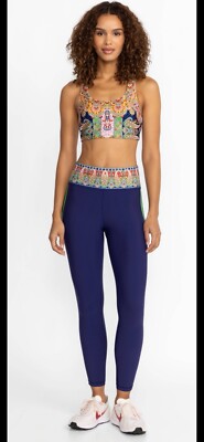 JOHNNY WAS Bee Active Legging Breamar Night Navy Size: L