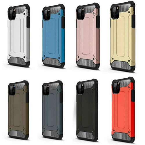 Armadura a prueba de golpes Hybrid Hard Case Carbon para iPhone 14 Pro Max, 13,12,11, X, 7/8 - Imagen 7 de 12