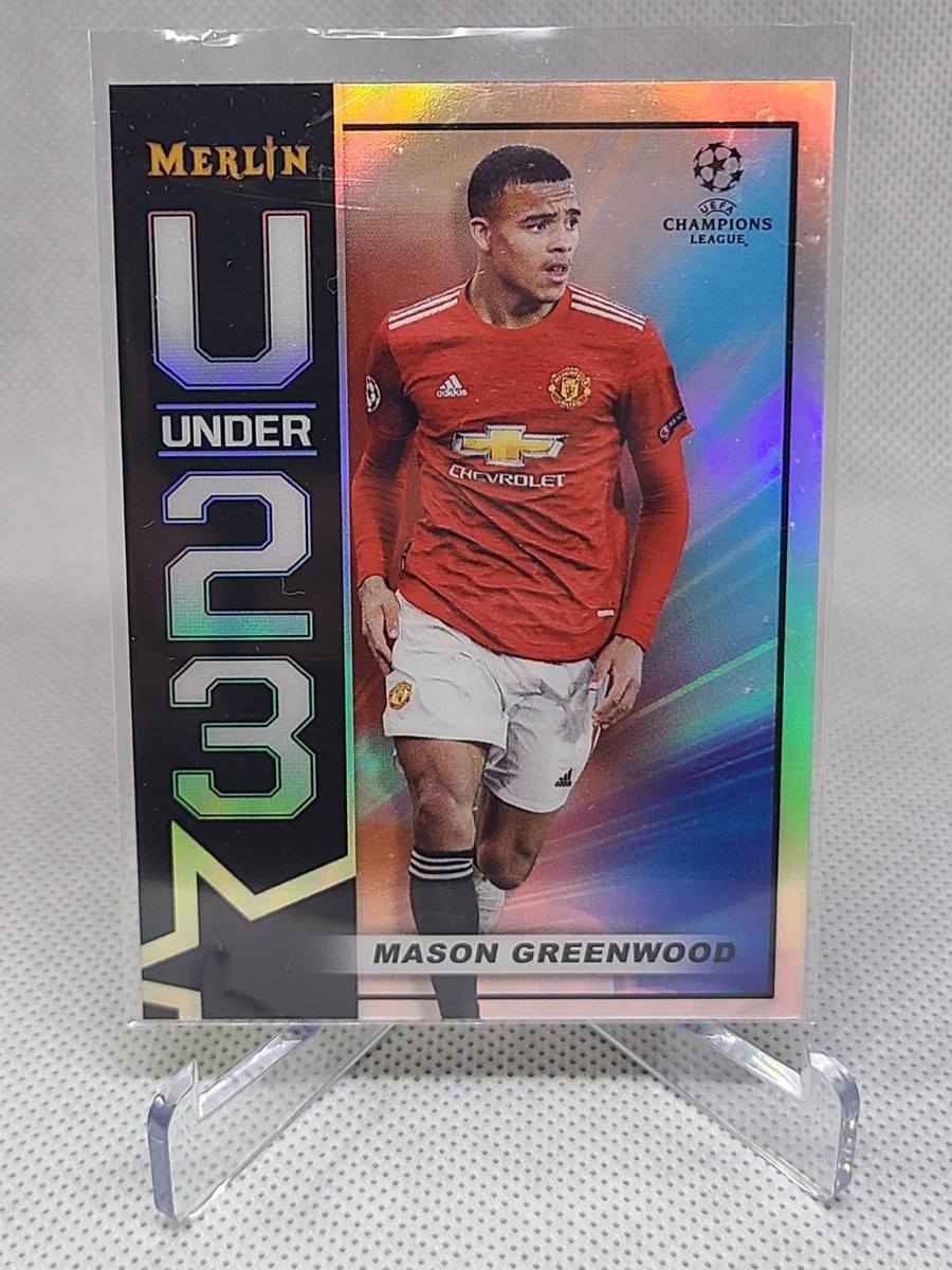 Mason Greenwood Manchester United 2020-21 Topps Merlin UEFA Under