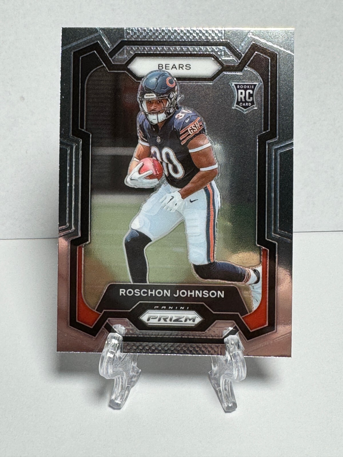 2023 Panini Prizm Football Rookie #314 Roschon Johnson - Chicago Bears