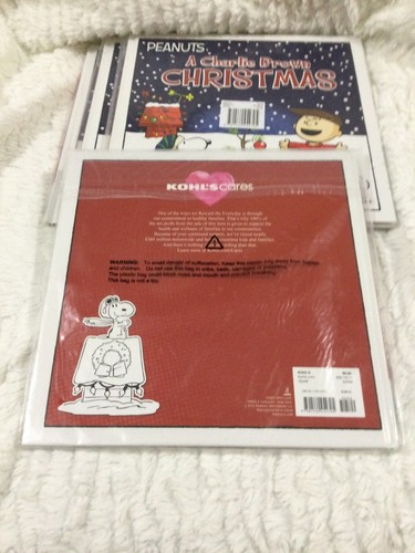 Kohl’s Cares Peanuts A Charlie Brown Christmas Hardcover 50 Years Ed Hardback - Picture 5 of 6