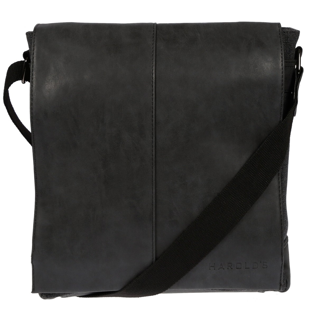 Leather Harold's Kuriertasche Messenger Tasche Tasche Stoff