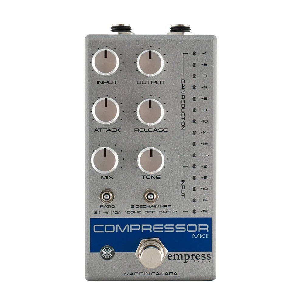 Empress Effects Compressor MKII Silver *Free Shipping in the USA*