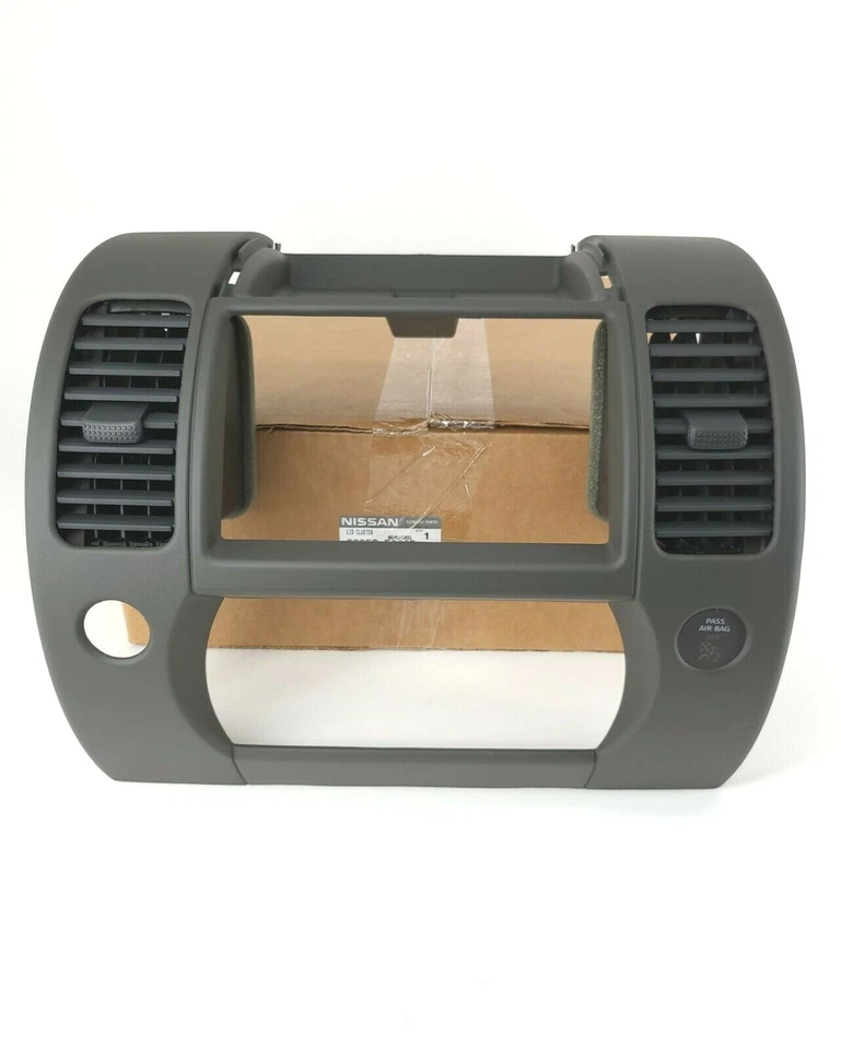 Panel de ajuste superior de consola central de tablero genuino OEM Nissan 68259-EA00C 05-14 Xterra Foto 3 de 4
