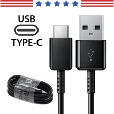 USB Type C Cable Fast Charging Cord For Samsung Galaxy S21 S22 S23 A14 A23 A54