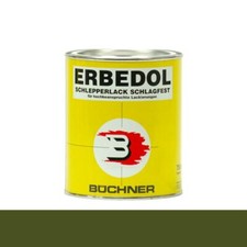 B&uuml;chner Erbedol Strautmann olivgr&uuml;n Lack Kunstharzlack Farbe SL6600 750ml