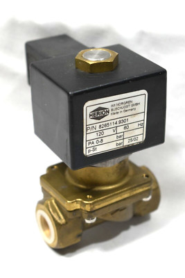 Herion 8265114.9301 Solenoid Valve 120V