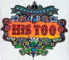 Original Vintage Happiness Is His Too Iron On Transfer Surfer DAYGLO