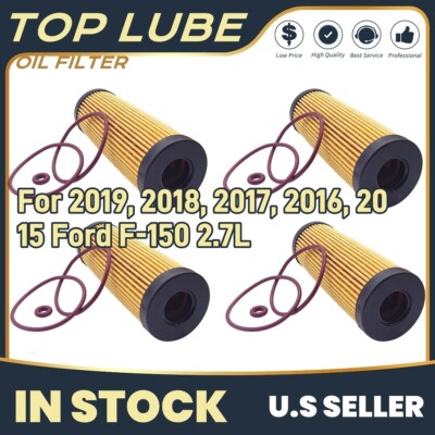 Extended-Life Oil Filter 8154 For 2019  2018, 2017, 2016, 2015 Ford F-150 2.7L