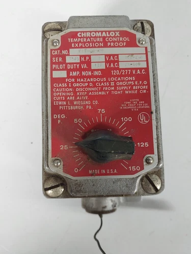 Chromalox Temperature Control Explosion Proof. 