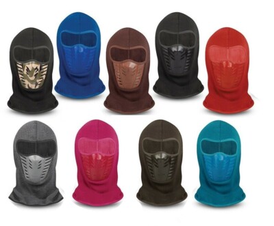Climzer0 Balaclava Full Face Ski Mask For Cold Weather W/ Breathable Air Vents 