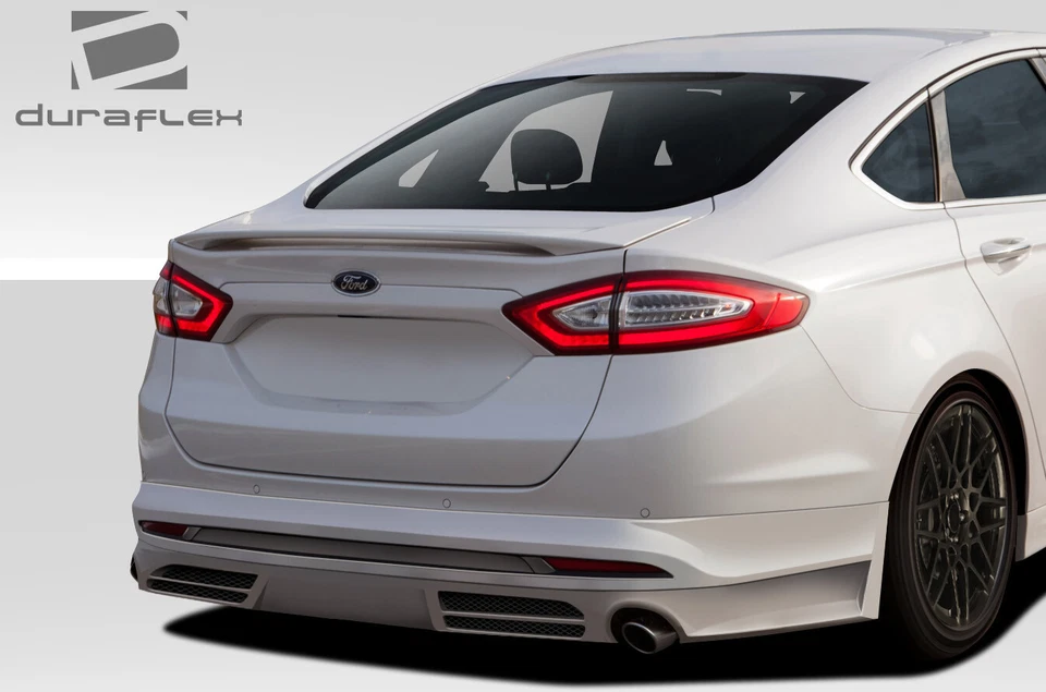 For 2013-2016 Fusion Duraflex Racer Rear Lip Under Spoiler Air Dam - 1 Piece — 第 2/4 张图片