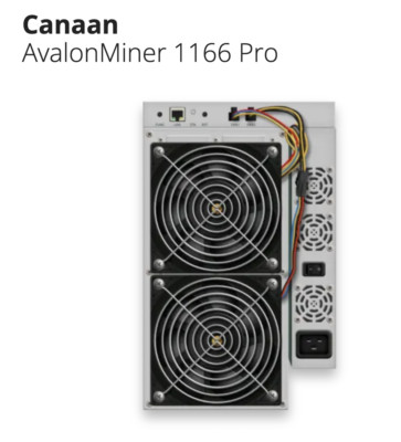 New Canaan Avalon 1166 Pro 81TH 3400W ASIC BTC Bitcoin Miner Free Shipping