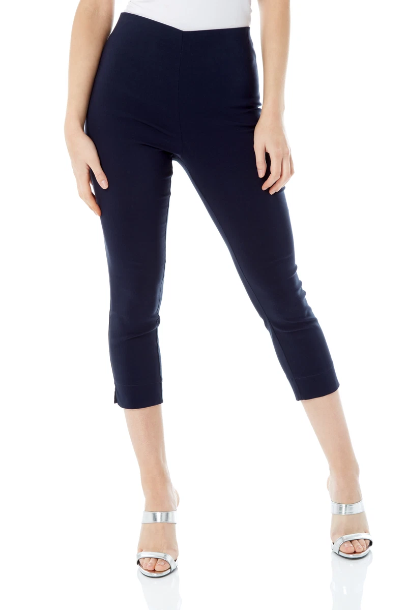 Petite Cropped Stretch Trousers