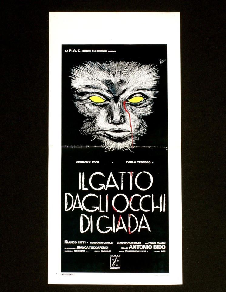 Locandina di Il Gatto dagli occhi di giada (1977)
