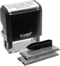 Trodat Printy 4912 Typo Do It Yourself Stamp Kit (Up to 3 Lines)