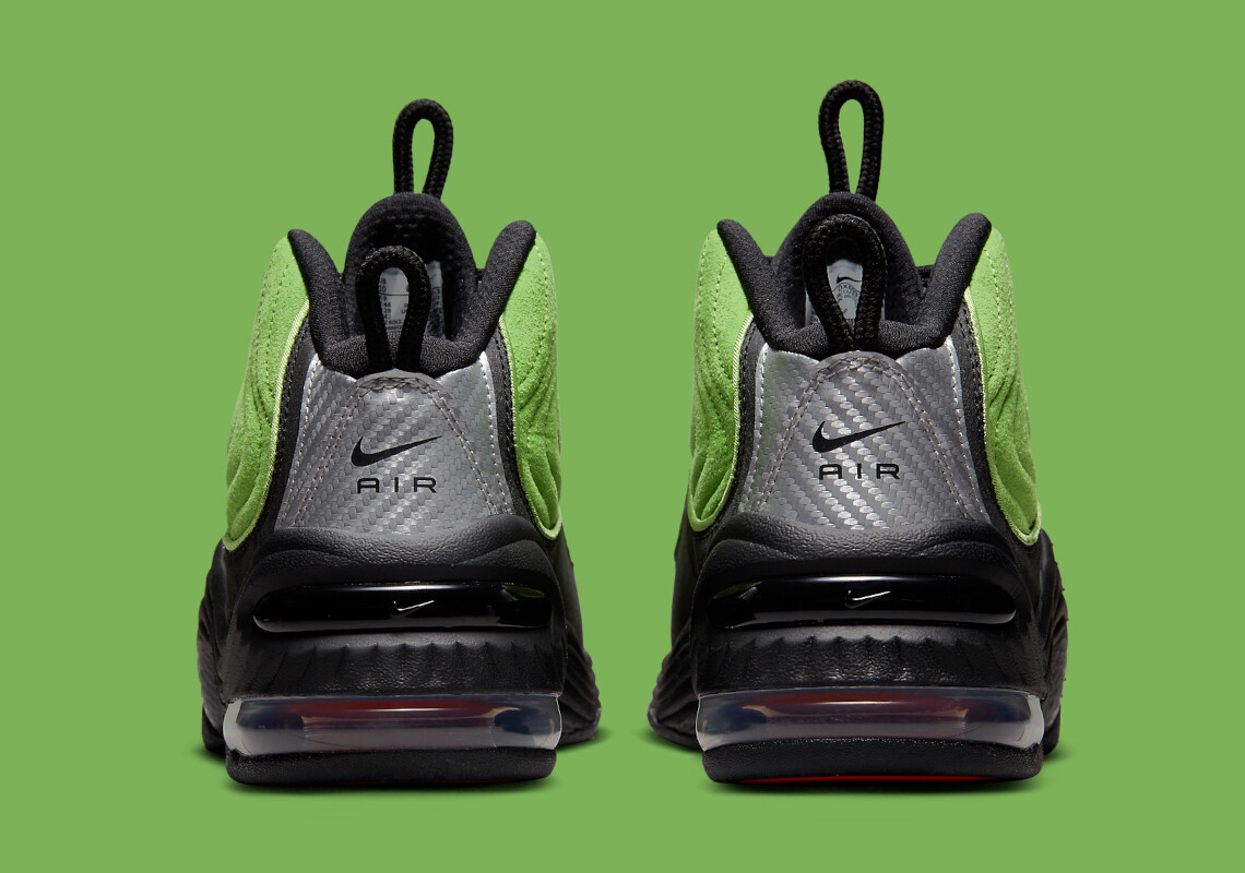 Nike Air Penny 2 Stussy Black Vivid Green Mens US 8.5-14 Sneakers 