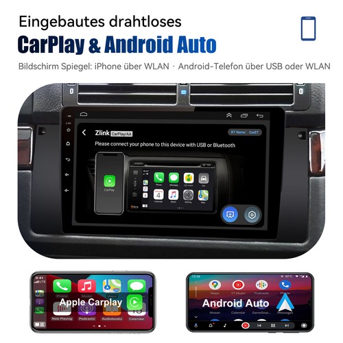 Autoradio DAB+ Android 12 2+32G Carplay GPS Navi WIFI Für BMW 5er E39 X5 E53 E38 - Bild 7 von 14