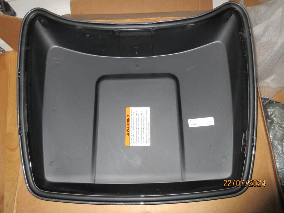 NUEVO Original Harley Davidson CVO Chopped Tour Pack Tapa 53000426ESH Foto 3 de 4