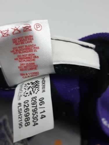 Los Angeles Lakers Wool Mitchell & Ness Nostalgia Co Snapback Cap Hat - Picture 11 of 11