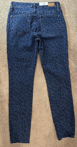 Judy blue Denim Skinny women’s size 28 Leopard Print New - Picture 3 of 5