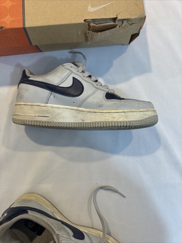 Nike Air Force 1 (GS) Blue/ Navy 6Y #306291 041 - Picture 14 of 22