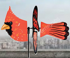 PREMIER DESIGNS KITES CARDINAL PETITE WIND SPINNER YARD GARDEN DECOR PD24953