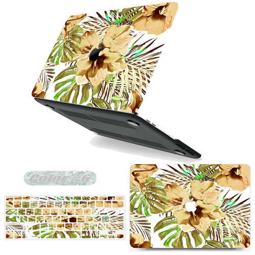 Laptop Rubberized Matte Hard Cut Out Case KB Cover For New Macbook Air Pro M1 M2 - Picture 16 of 26