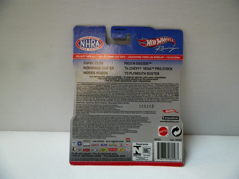 Hot Wheels NHRA Drag Racing Morris Wagon B-22 2011 Foto 2 de 3