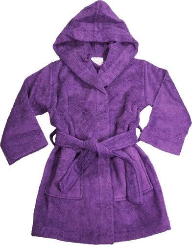 Melsimo TowelSelections Turkish Towel Cotton Hooded Terry Bathrobe Cover Up - Picture 2 of 5