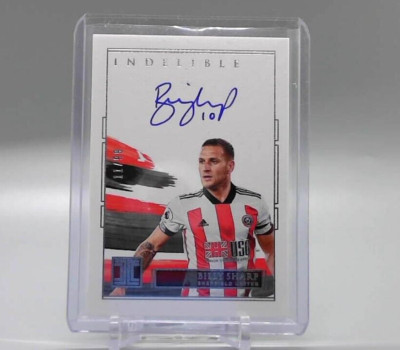 2020-21 Panini Impeccable EPL BILLY SHARP Indelible Ink Auto 11/99