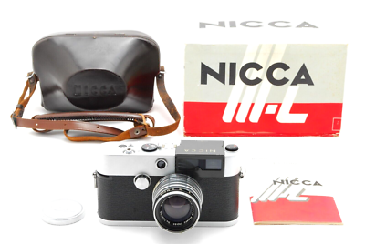 Vintage [N MINT] NICCA III L iiil Film Camera Body Nikkor-H 50mm f
