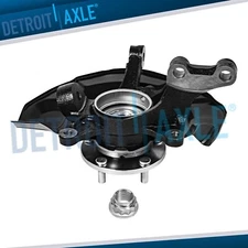 Front Left Steering Knuckle & Wheel Hub Bearing for 2004-2007 Toyota Highlander