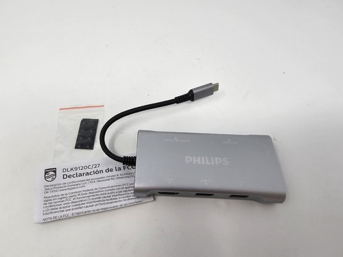 Philips USB-C Multiport Hub Power Passthrough HDMI 4k 1Gbps 60W 7 Port - Bild 3 von 7