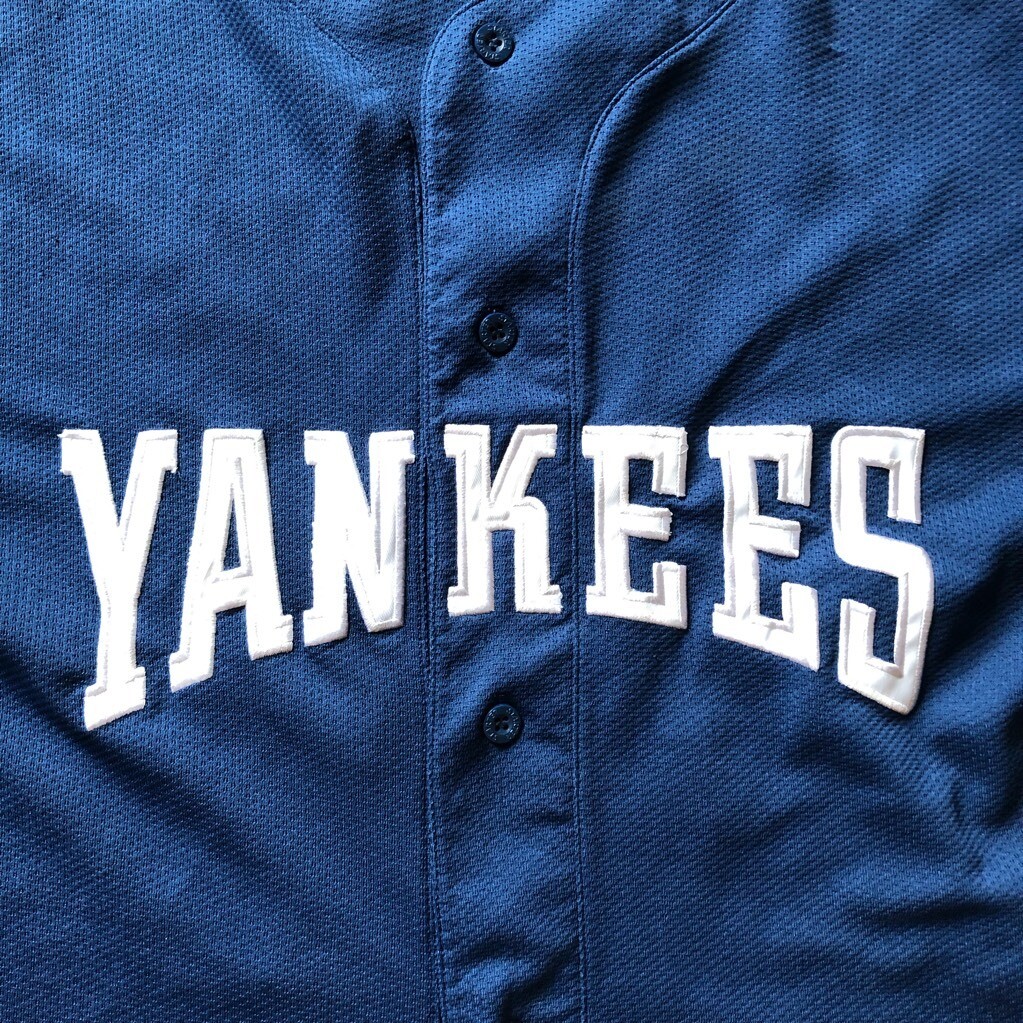 New York Yankees Andy Pettitte 46 Starter Mens Jersey Blue