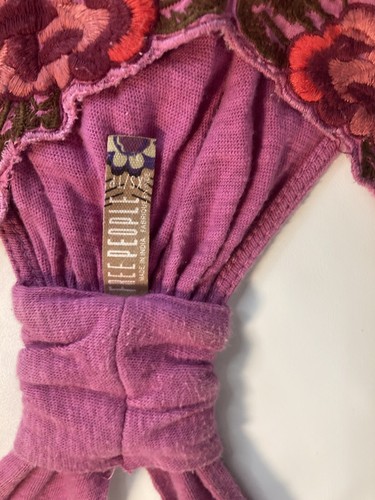 Free People Tanktop Rosa Blumen XS  - Bild 2 von 5