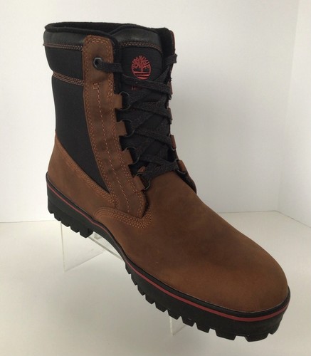 NEW TIMBERLAND Spruce Mountain WP Warm Lined Boot, Rust Full Grain - Picture 6 of 12
