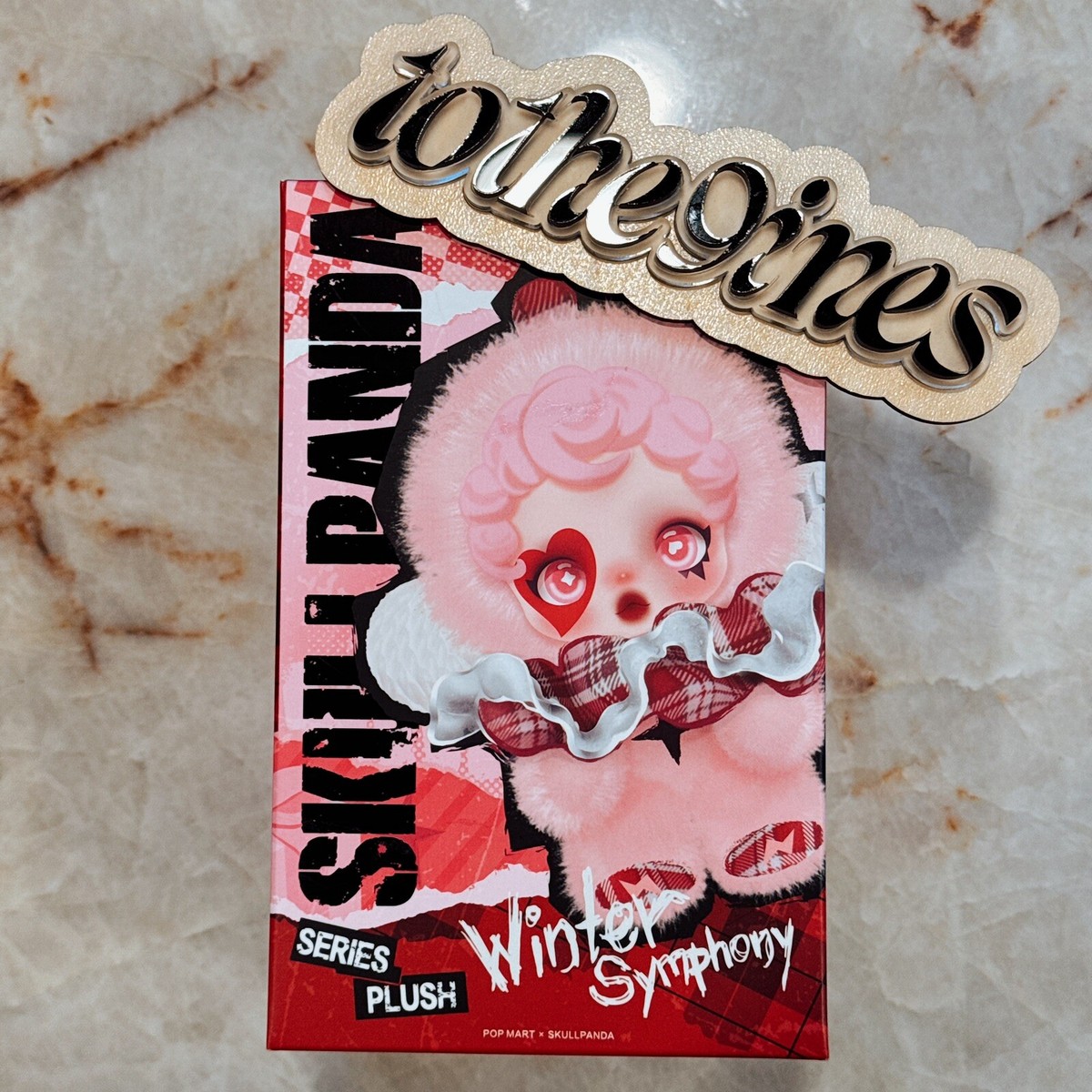 POPMART x SKULLPANDA Winter Symphony Plush Pendant - ODE TO