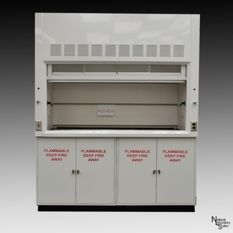 6' Laboratory Fume Hood w/ Flammable Storage  / E1-002