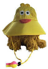 Yellow Duck Toddler/Children's Sun Hat, Breathable, Long in Back, w/Whistle