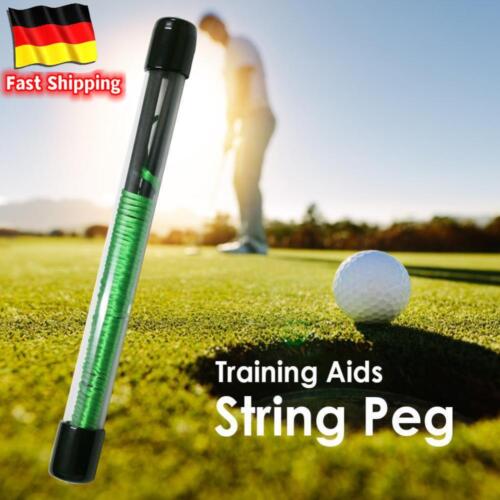 Golf Pręty wyrównawcze Włókno szklane Swing Putting String Kołki Pomoce treningowe - Zdjęcie 1 z 8