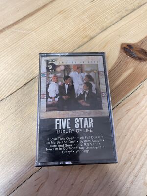 Sealed Five Star Luxury Of Life Cassette Tape 1989 78635950649| eBay 