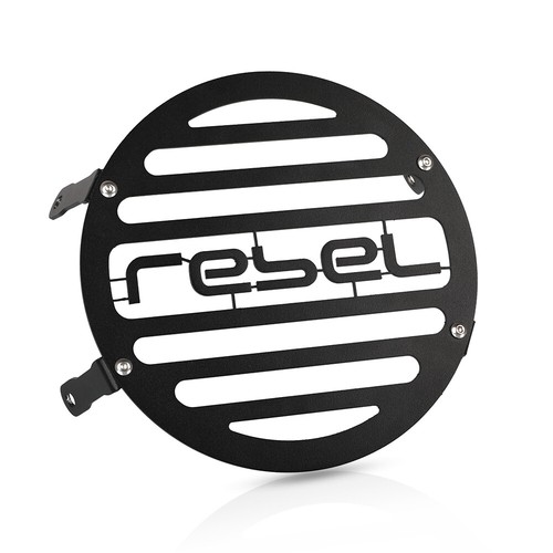 Headlight Protector Cover Grill FOR HONDA REBEL500 REBEL300 CM500 CM300 CMX500 - Picture 6 of 11