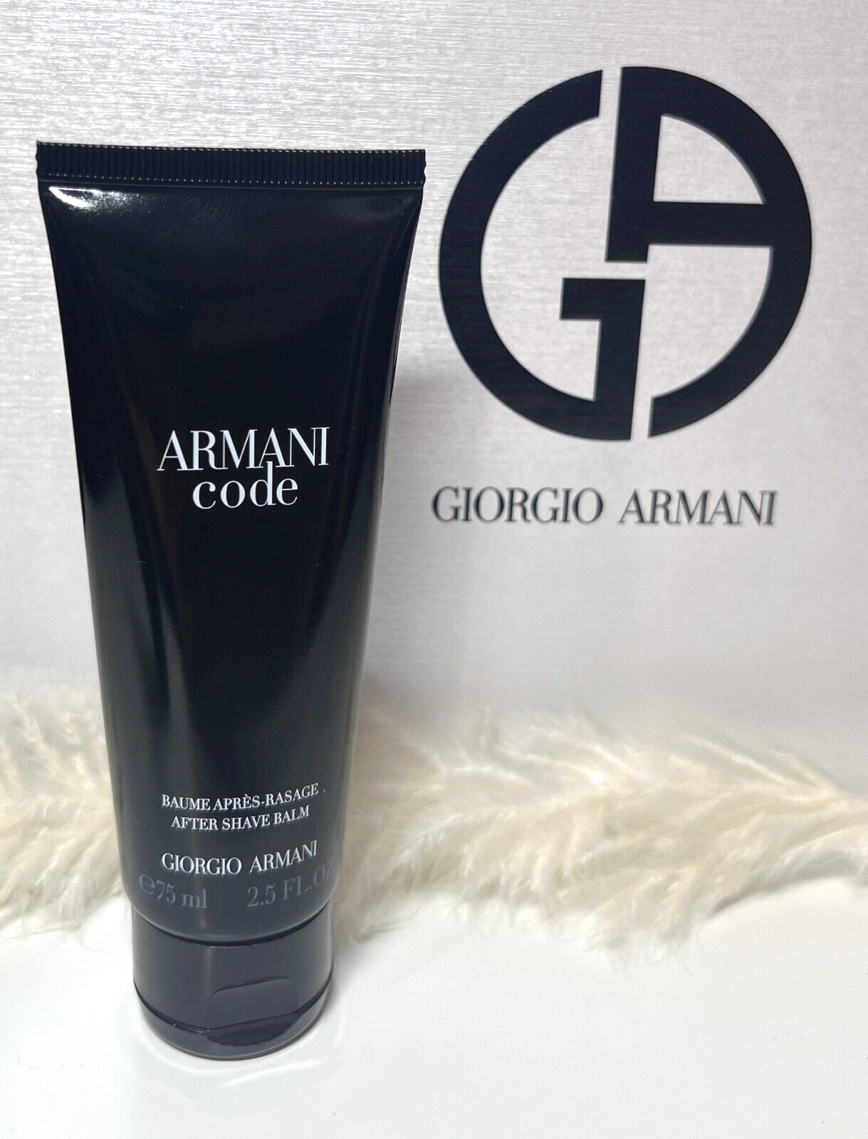 B177 Giorgio Armani Code pour Homme After Shave Balm Baume Apres rasage 75ml NEU